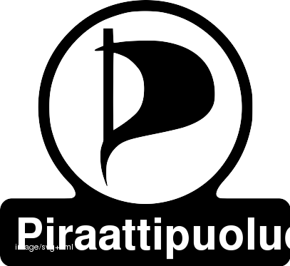 Tiedosto:Piraattipuolueen kangasmerkki.svg